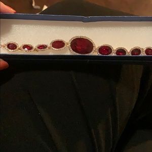 Red gold bracelet